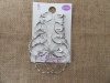 1Set x 6Pairs Simple Fashion Design Round Hoop Earrings 6-Sizes