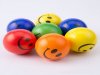 12 Anti-Stress PU Foam Ball Emoji Smile Face Balls 60mm
